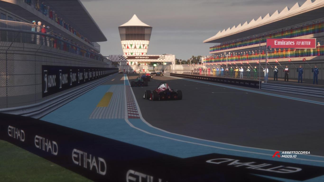 GPK F1 Layout F1 2022 : AC GPK Abu Dhabi