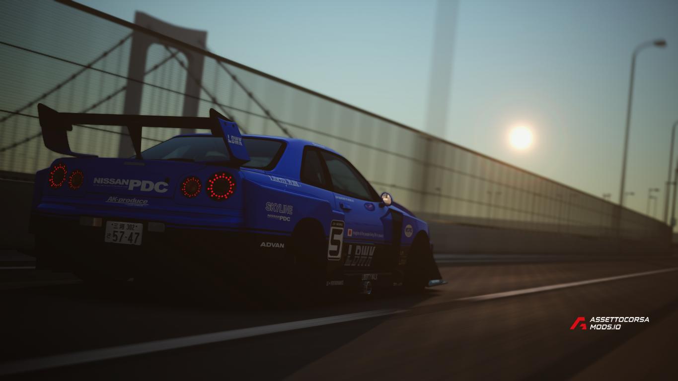 Nissan Skyline GT-R R34 LBWK