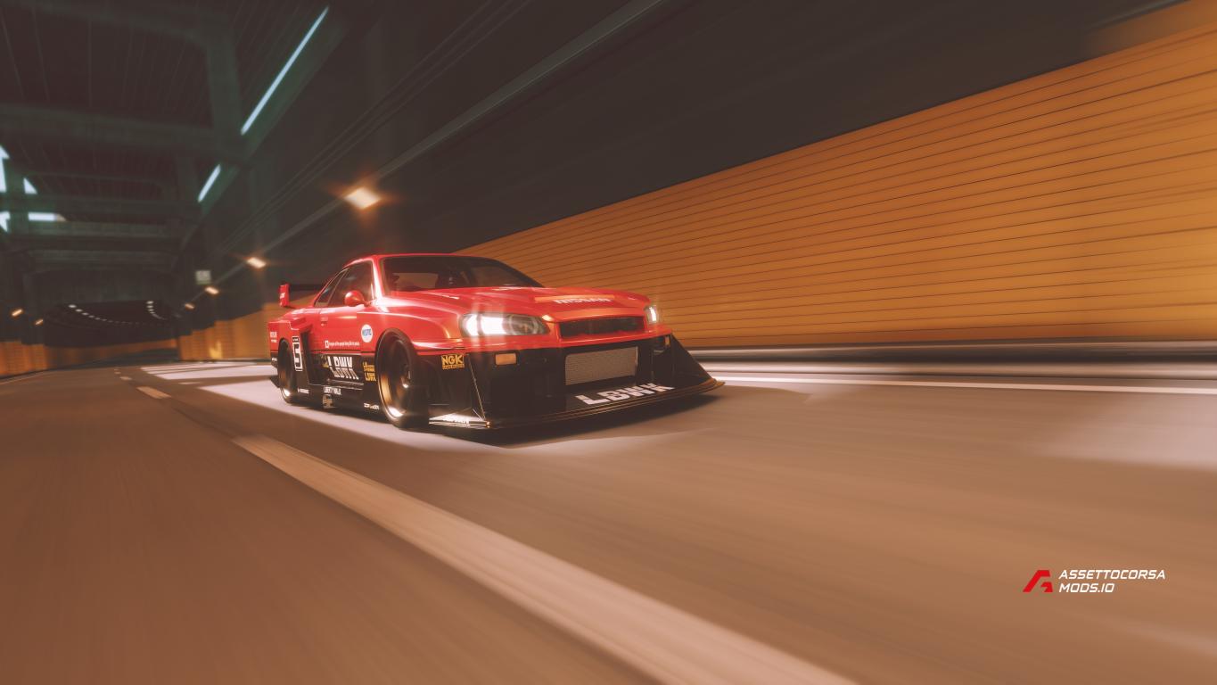 Nissan Skyline GT-R R34 LBWK