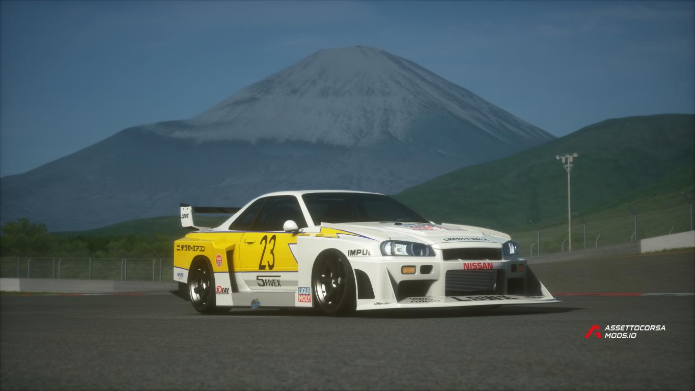Nissan Skyline GT-R R34 LBWK