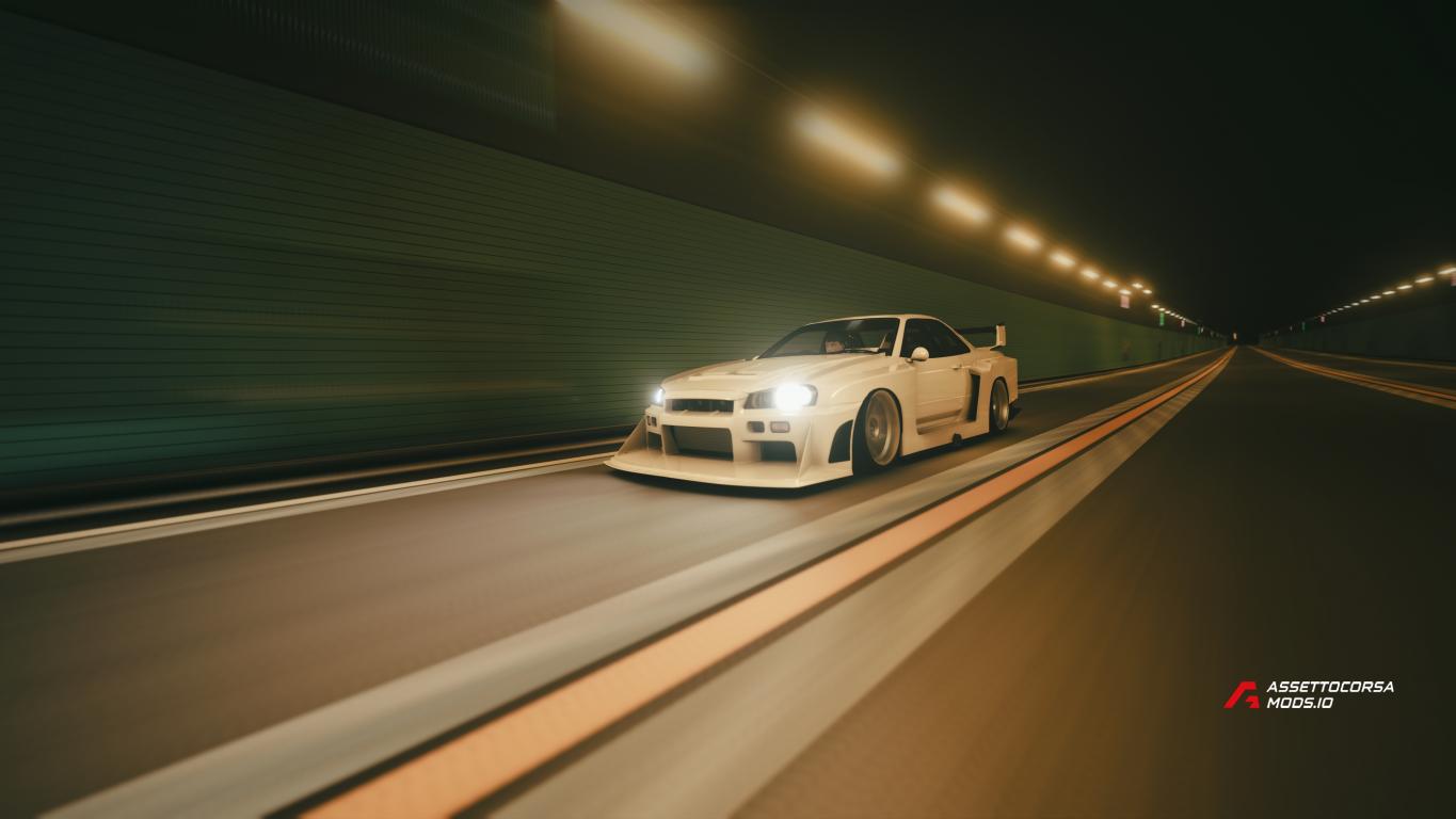 Nissan Skyline GT-R R34 LBWK