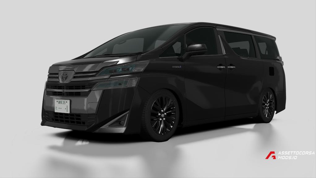 Downloading Toyota Vellfire 2019