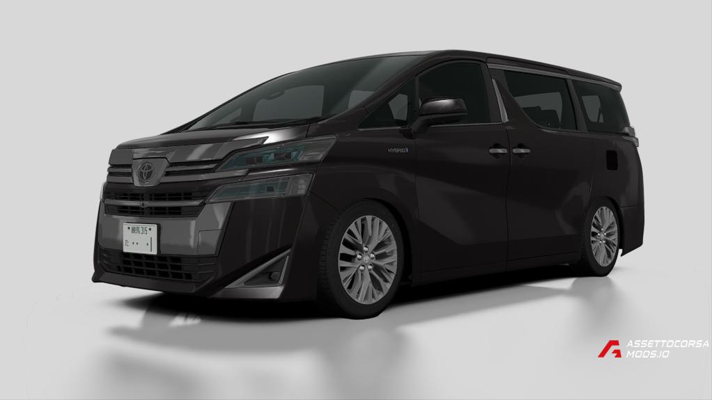 Downloading Toyota Vellfire 2019