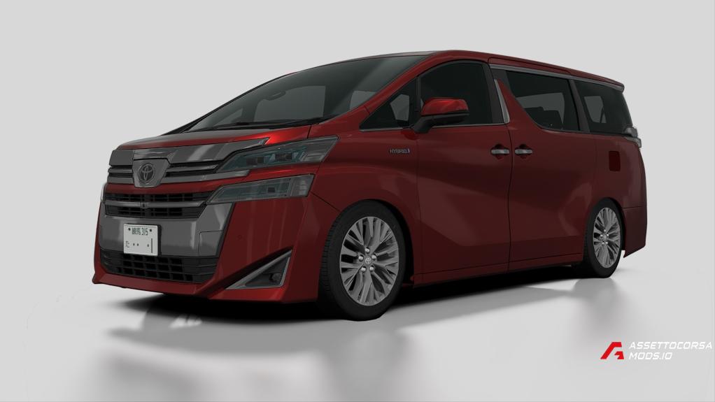 Downloading Toyota Vellfire 2019