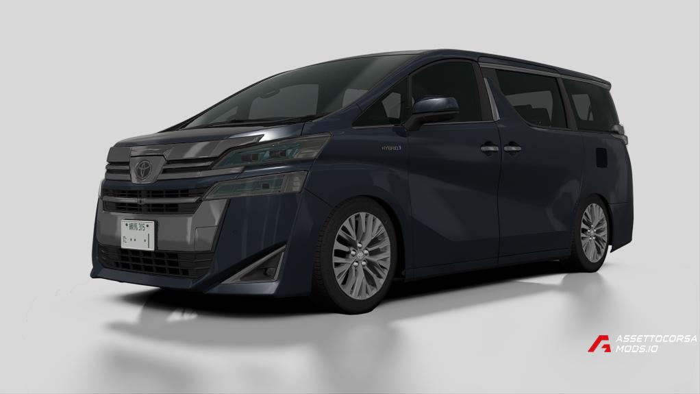 Downloading Toyota Vellfire 2019