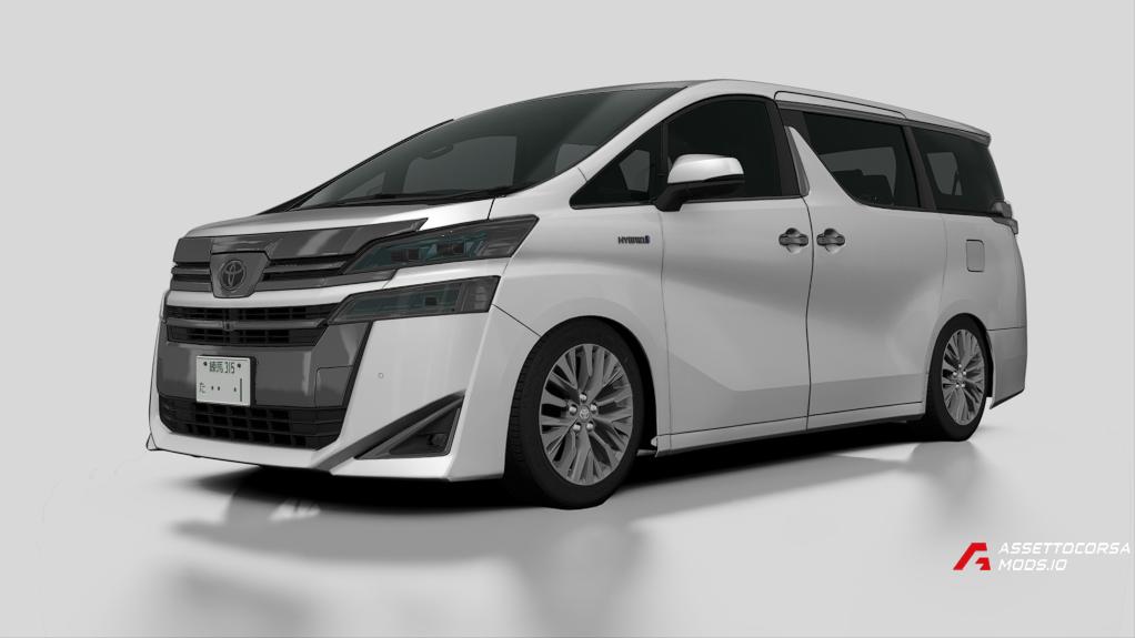 Downloading Toyota Vellfire 2019