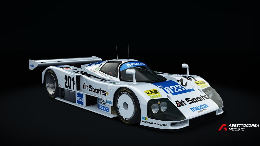 Mazda 787b drift