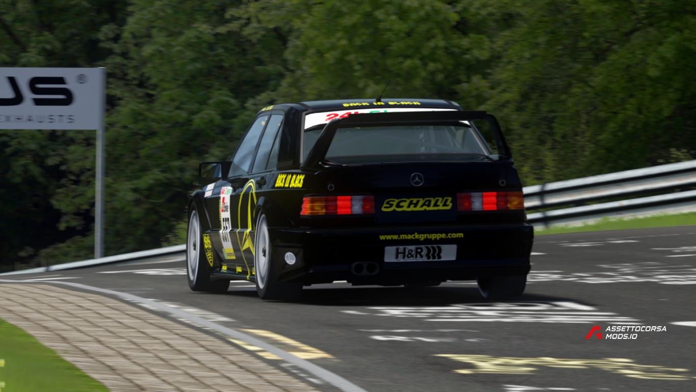Schall Racing Mercedes-Benz 190E EVO II 24h Classic 2024 Nürburgring