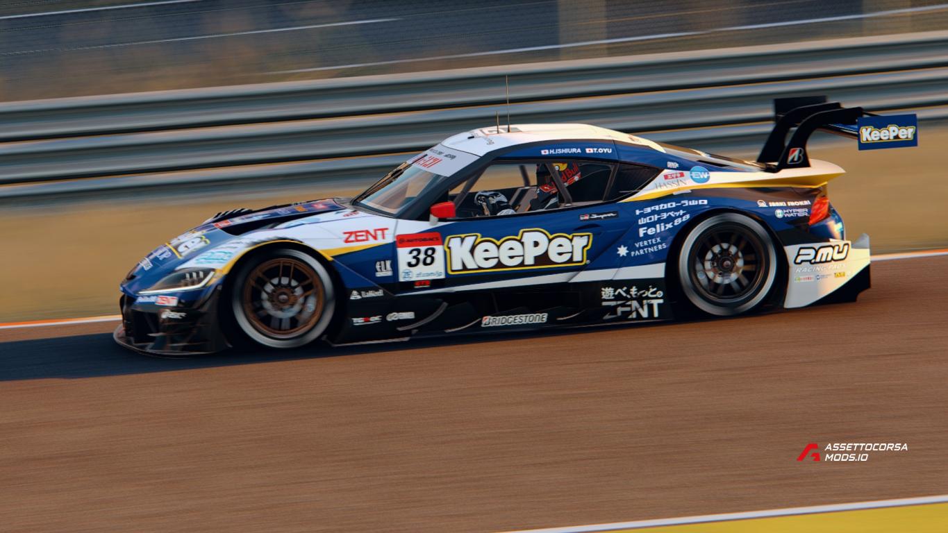 2024 KeePer Cerumo GR Supra GT500 Skin (AVR500-S_2024) 0.81