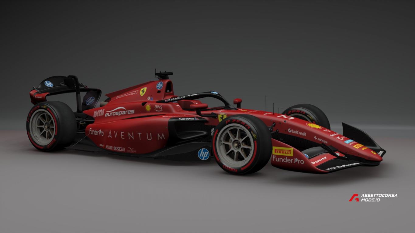 VRC Formula Beta 2024 Ferrari Bearman Livery