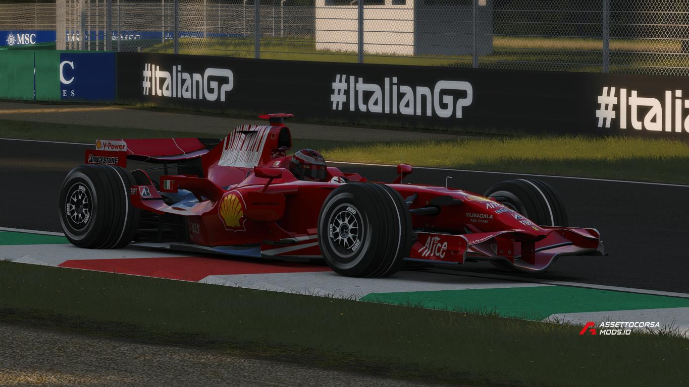 Ferrari F2008 Malaysia livery