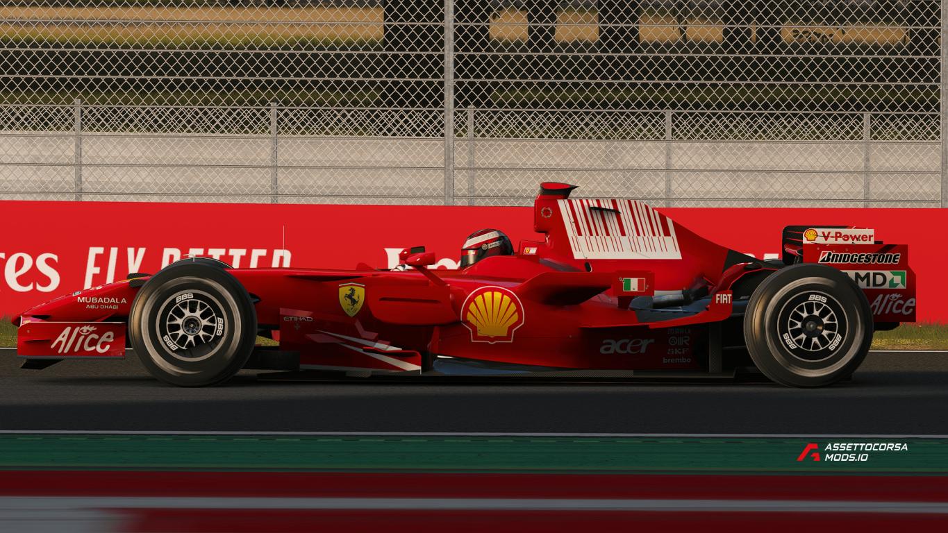 Ferrari F2008 Malaysia livery