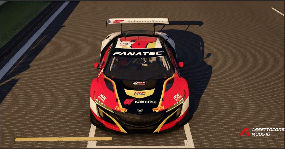 RSS GTM Akuro V6 Evo 2 - Idemitsu Honda Skinpack