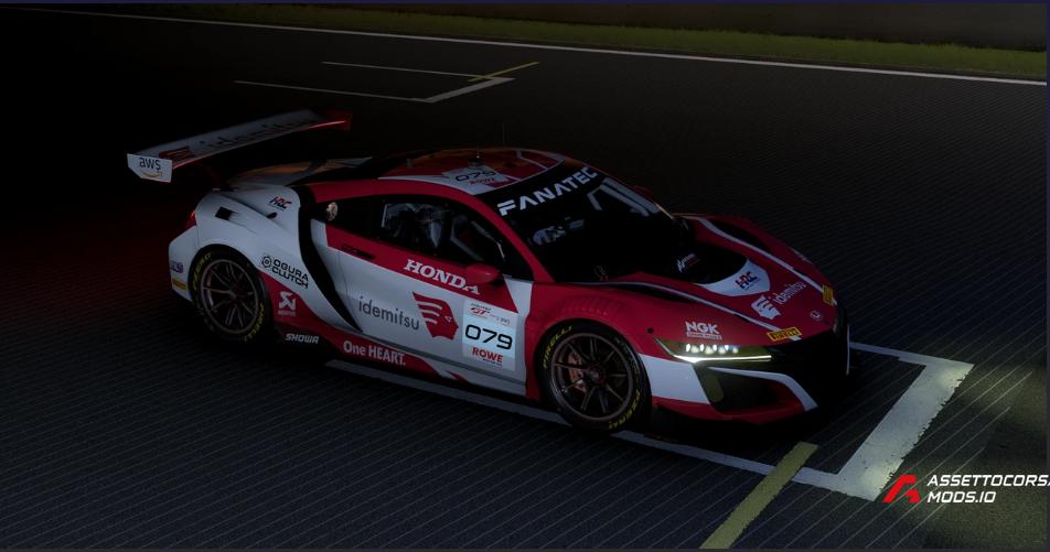 RSS GTM Akuro V6 Evo 2 - Idemitsu Honda Skinpack