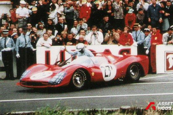 #27 N.A.R.T Ferrari 330 P4 - Le Mans 1966