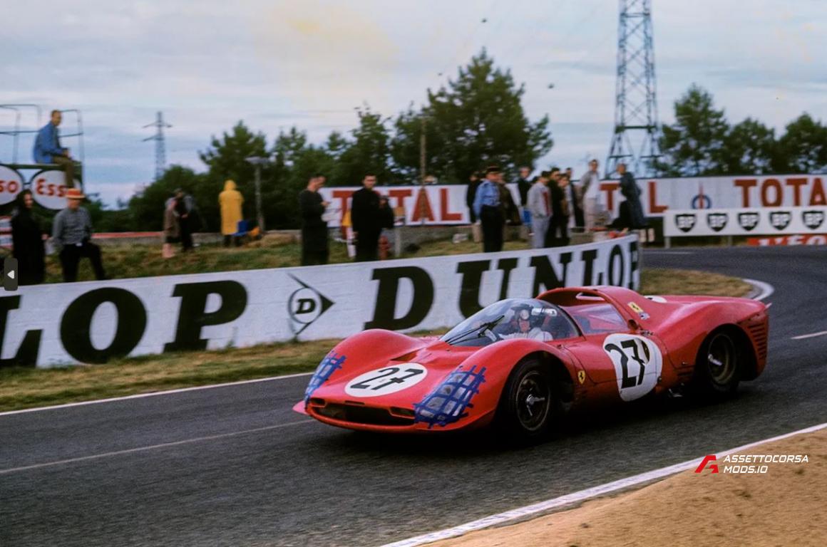 #27 N.A.R.T Ferrari 330 P4 - Le Mans 1966