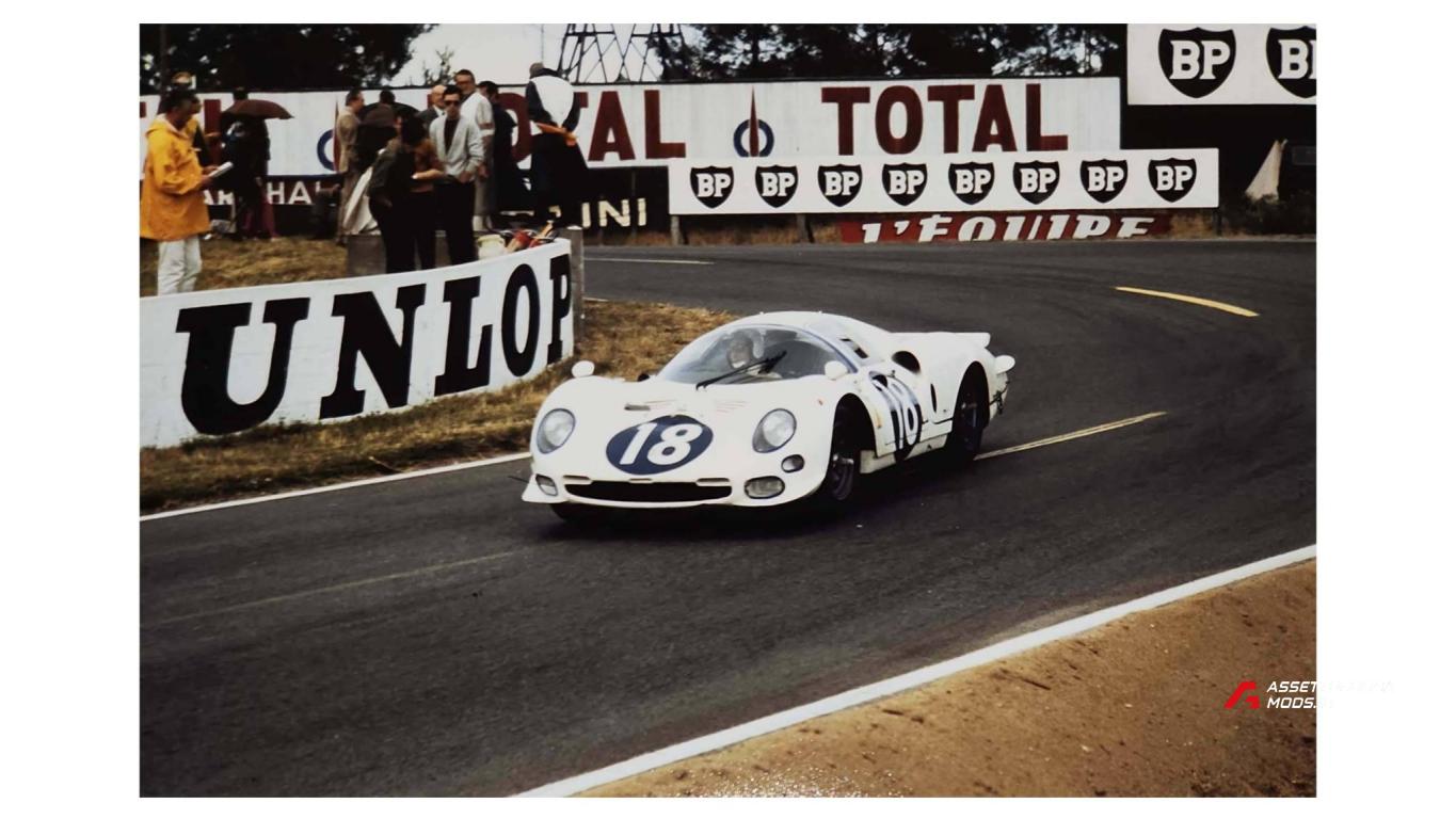 #18 N.A.R.T Ferrari 365 P2 - Le Mans 1966