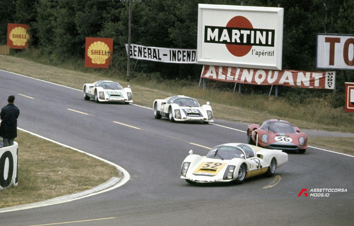 Porsche 906 'longtail' 1966 Le mans Skinpack