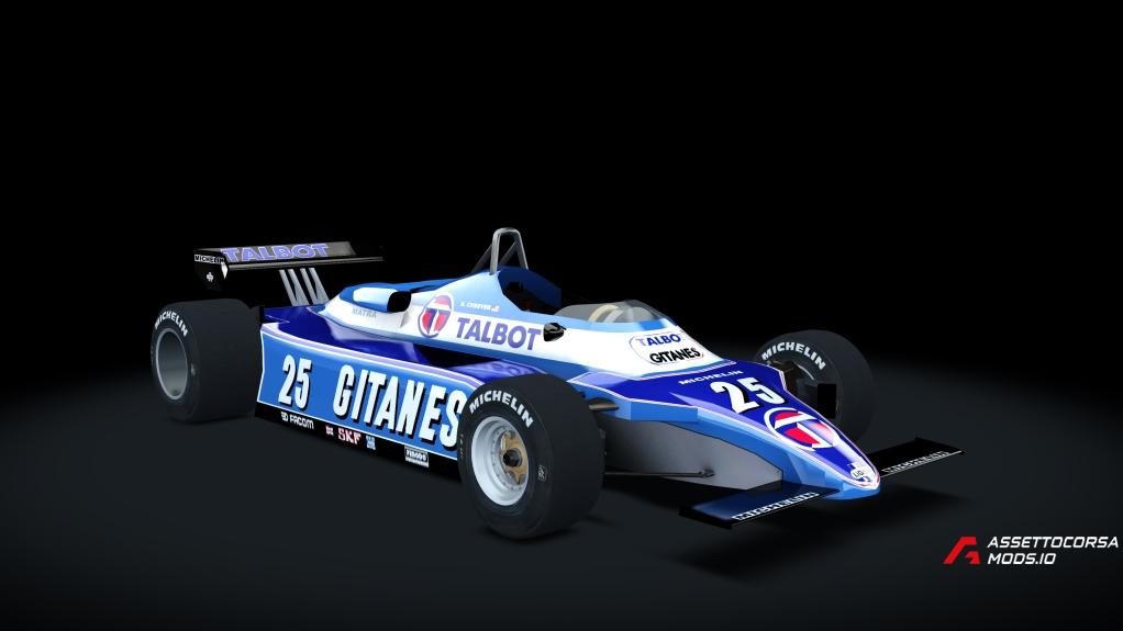 F1 1982 Ligier JS17B