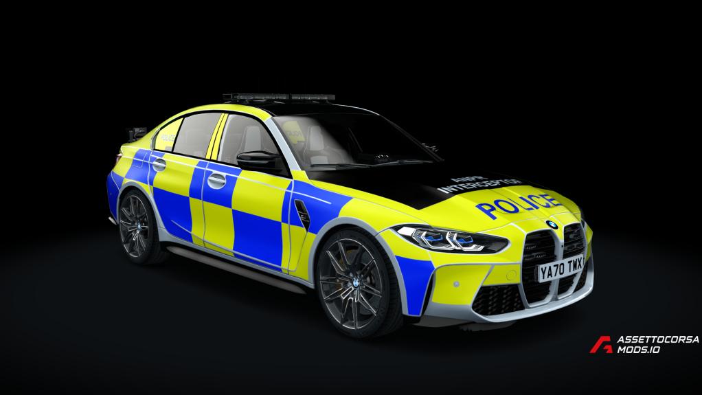 BMW M3 Competiton G80 POLICE