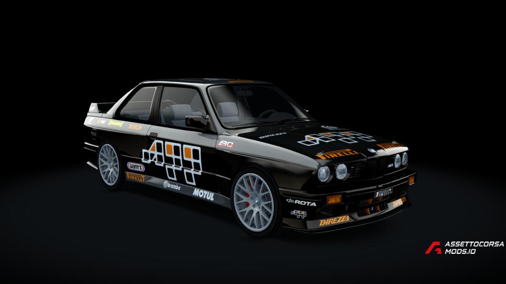 BMW M3 E30 drift Step3