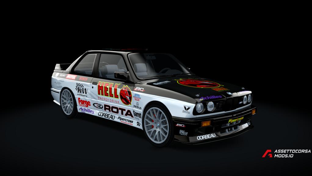 BMW M3 E30 drift Step3