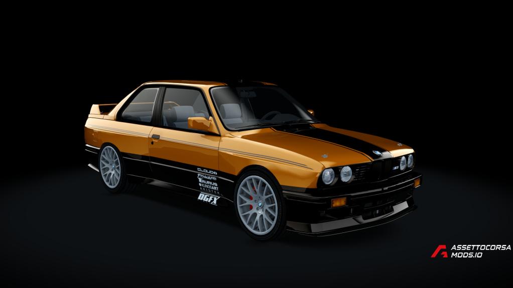 BMW M3 E30 drift Step3