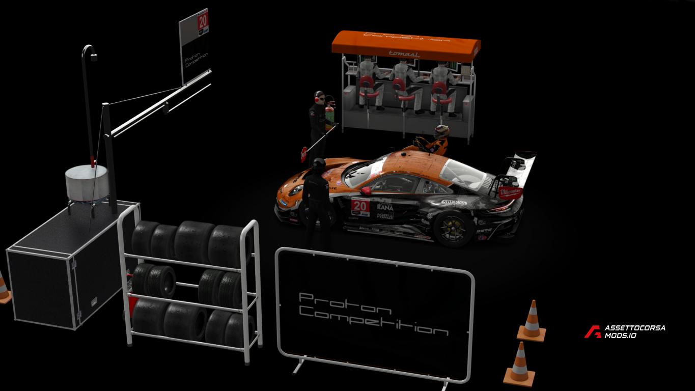 IMSA 2025 #20 Proton Competition Skin Pack