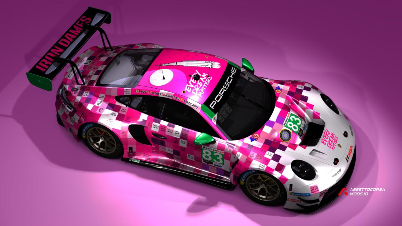 Iron Dames 2025 IMSA (Daytona 24h) #83 Porsche 911 GT3 R (992)