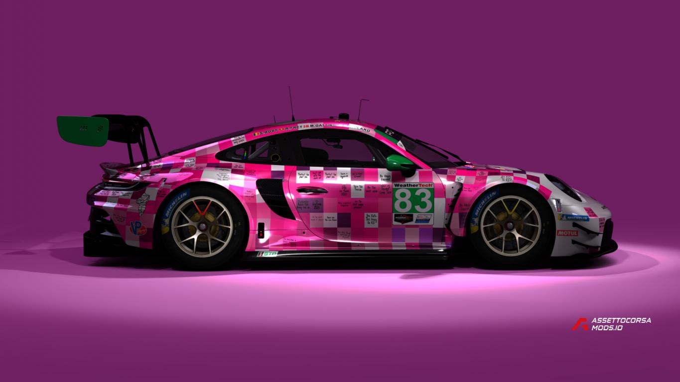 Iron Dames 2025 IMSA (Daytona 24h) #83 Porsche 911 GT3 R (992)