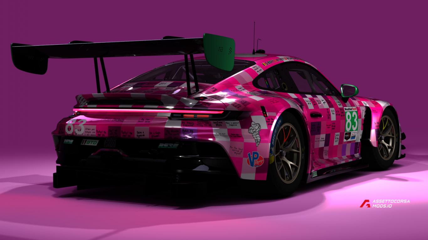 Iron Dames 2025 IMSA (Daytona 24h) #83 Porsche 911 GT3 R (992)