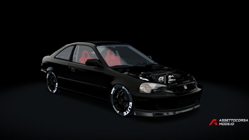 1999 Honda "Civic with a laptop" AWD MkEliteTuned LOUD StreetKiller 100PSI+