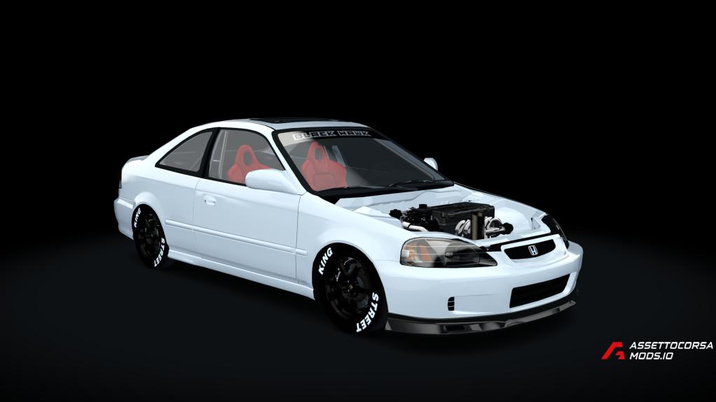 1999 Honda "Civic with a laptop" AWD MkEliteTuned LOUD StreetKiller 100PSI+