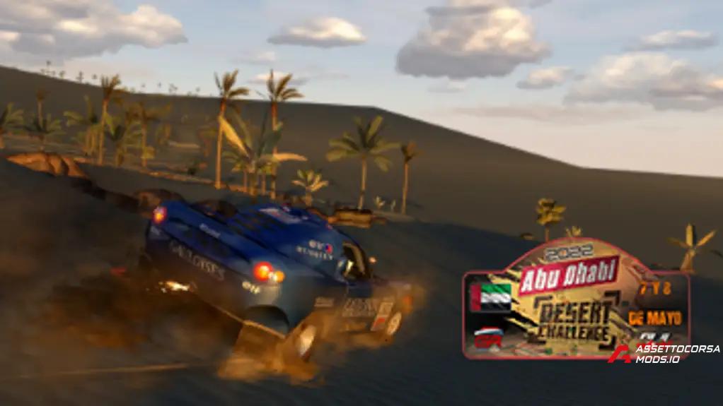 Abu Dhabi rally Stage 2