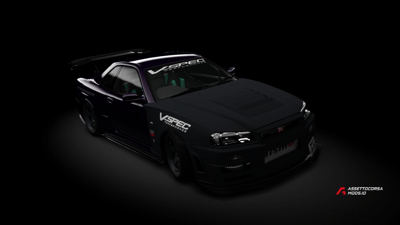Nissan Skyline GT-R R34 V-SPEC Performance drft tune eyzgt
