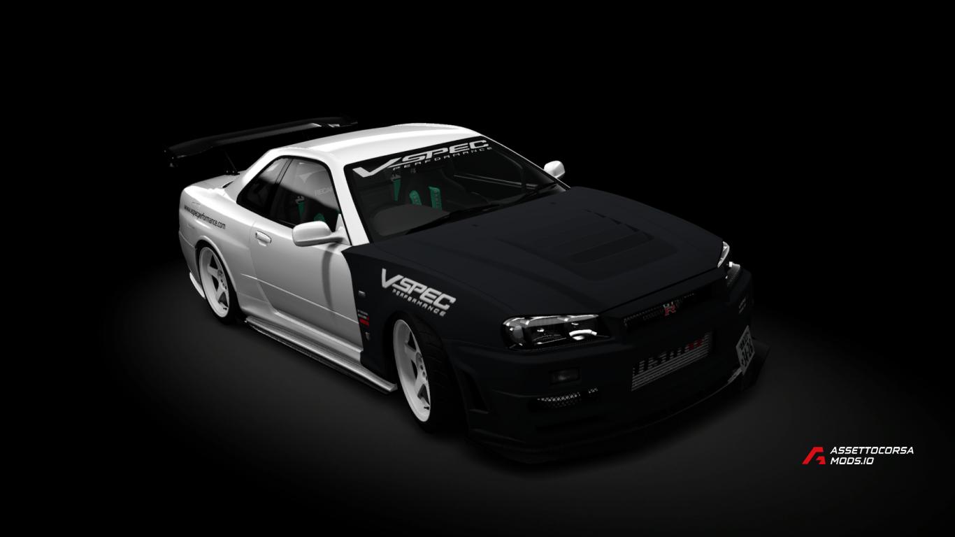 Nissan Skyline GT-R R34 V-SPEC Performance drft tune eyzgt