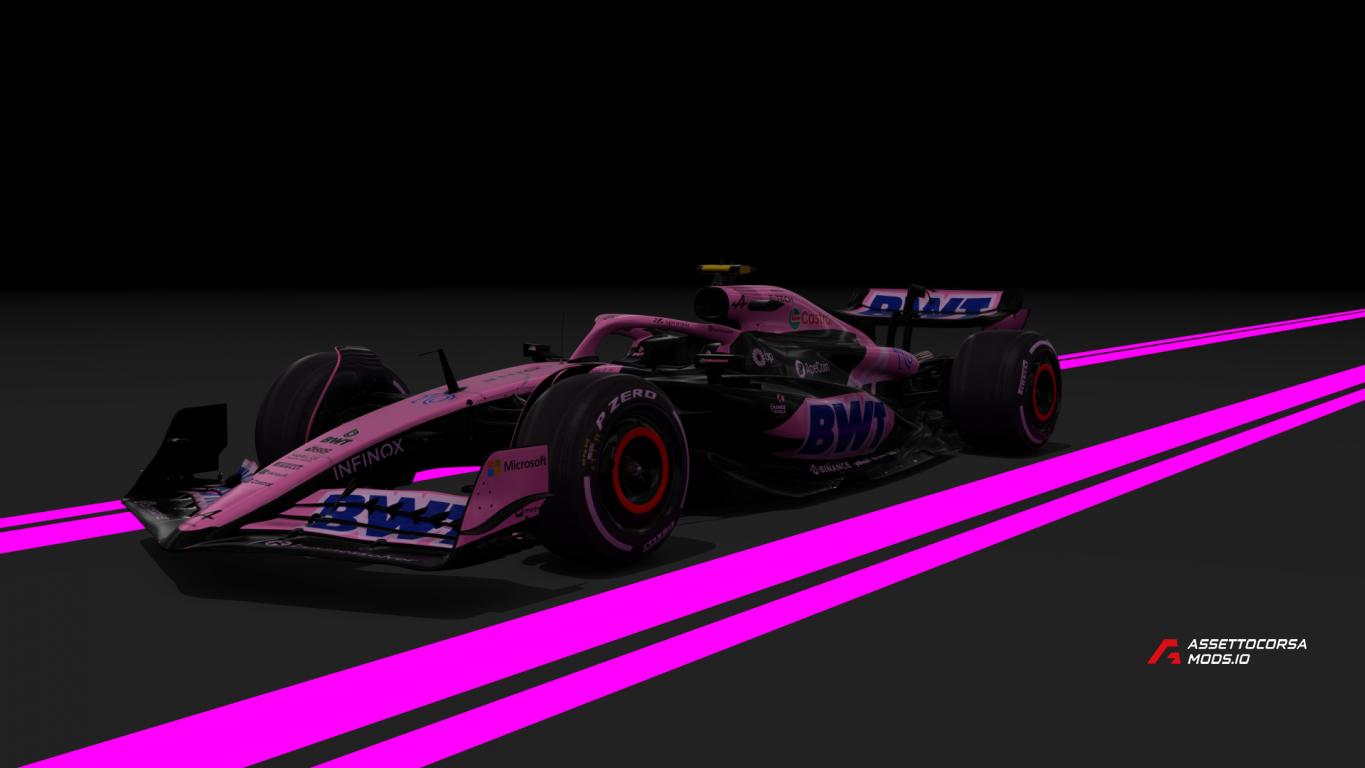 A524 Alpine Las Vegas Livery for the RSS Formula Hybrid 2024