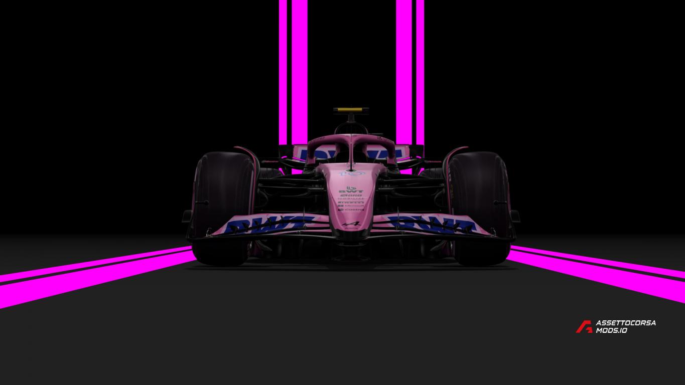 A524 Alpine Las Vegas Livery for the RSS Formula Hybrid 2024