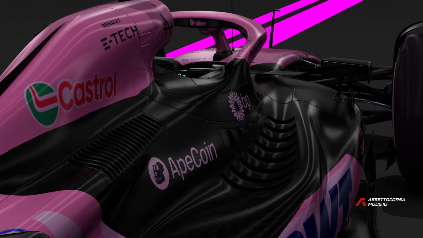 A524 Alpine Las Vegas Livery for the RSS Formula Hybrid 2024