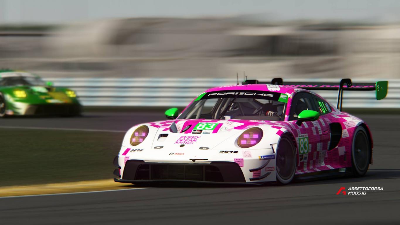 2025 IMSA Porshce 992 GT3R pack
