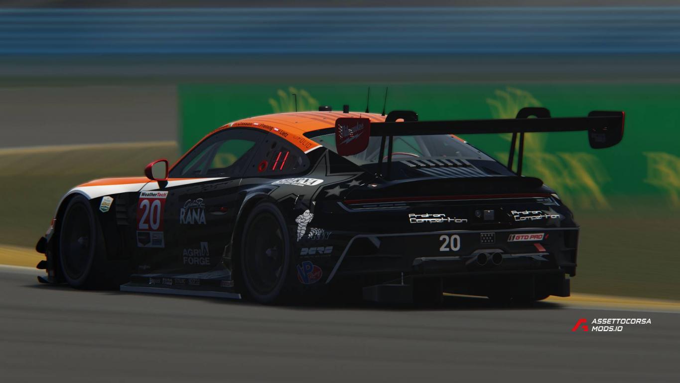 2025 IMSA Porshce 992 GT3R pack
