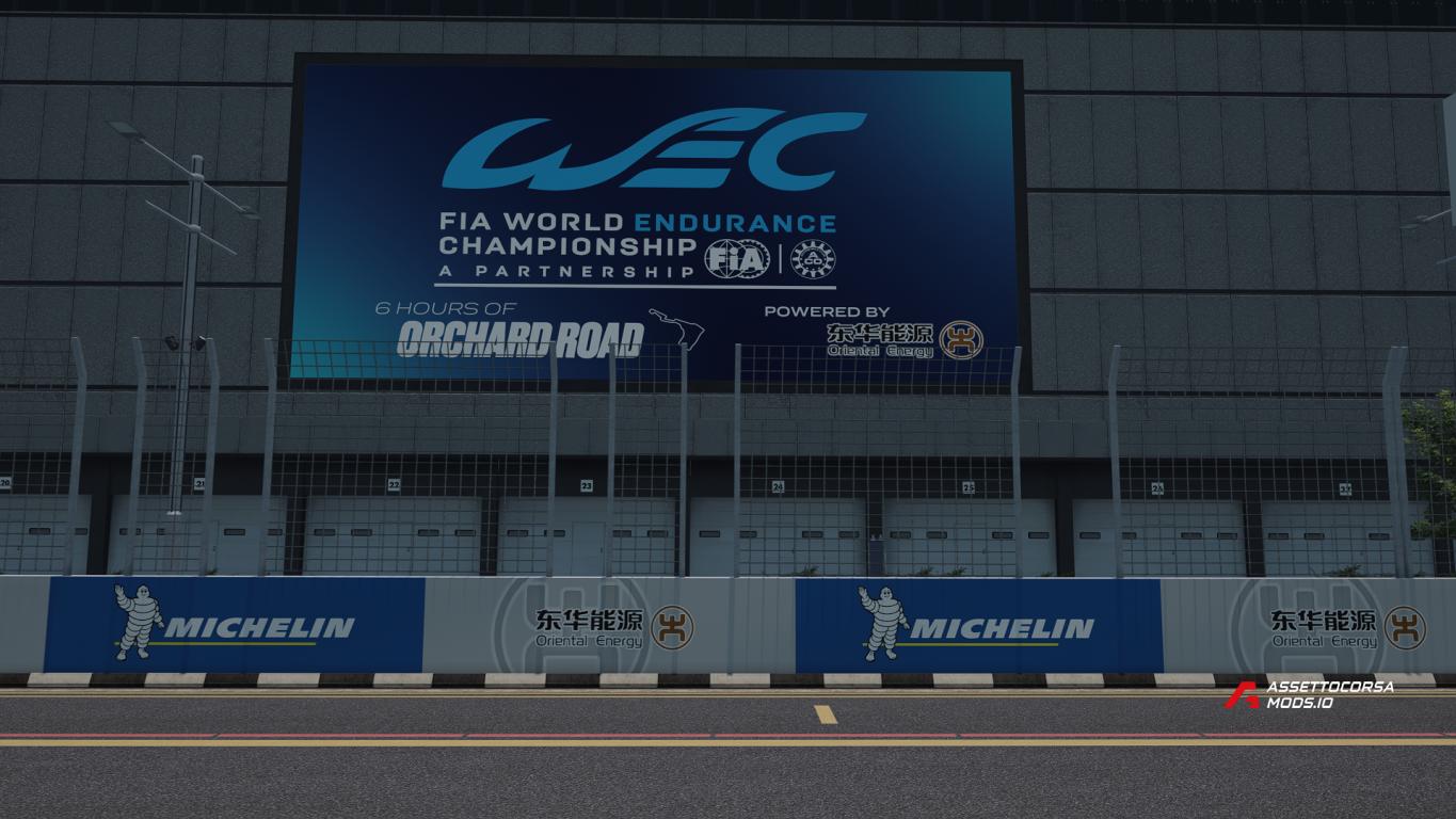 [FICTIONAL] WEC Skin for Orchard Road