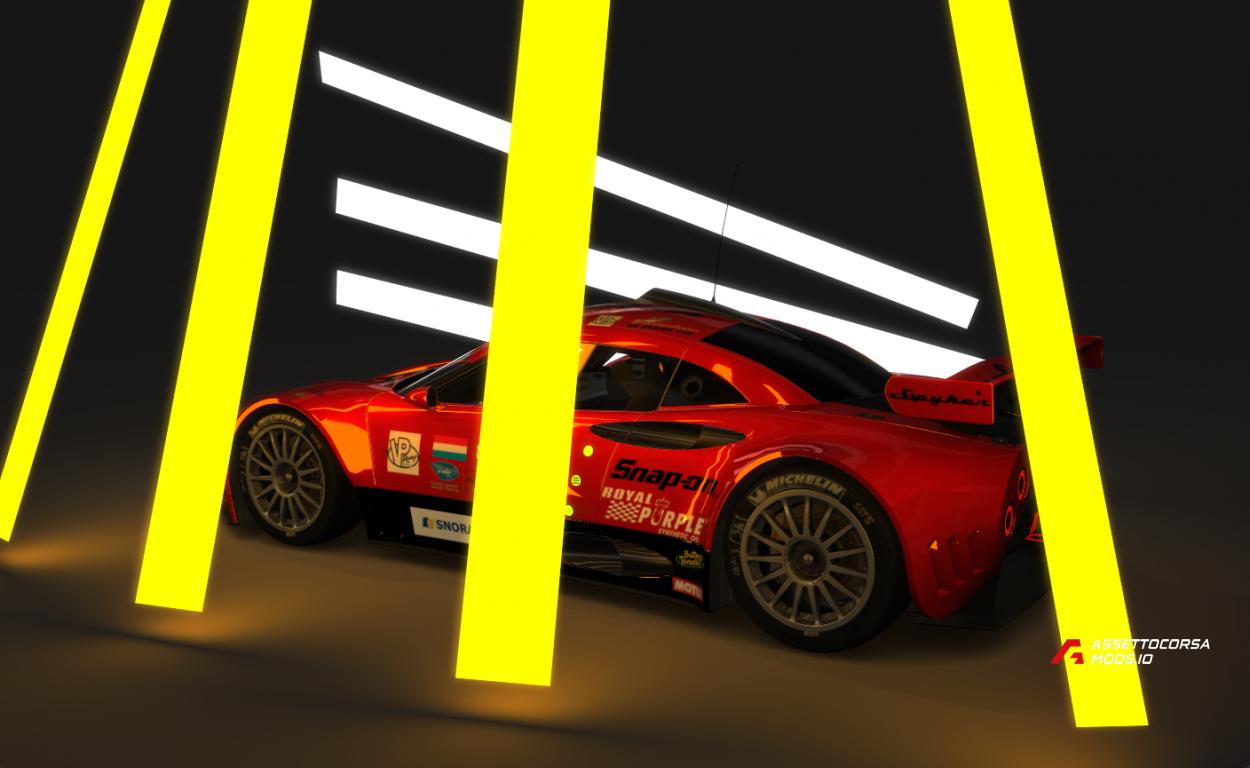 2011 12H sebring Spyker C8 fantasy skin