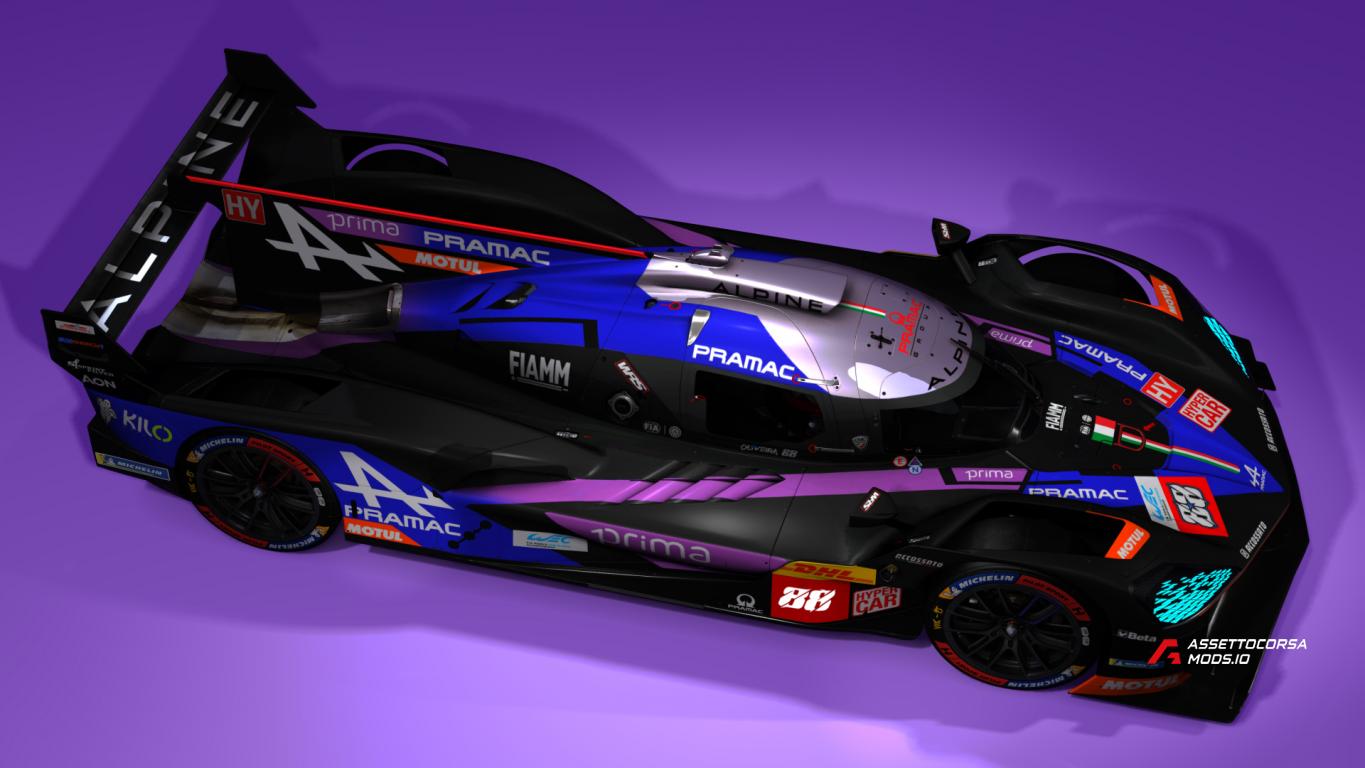 Prima Pramac Alpine Endurance Team - 2024 WEC #43-#88 (Fictional)