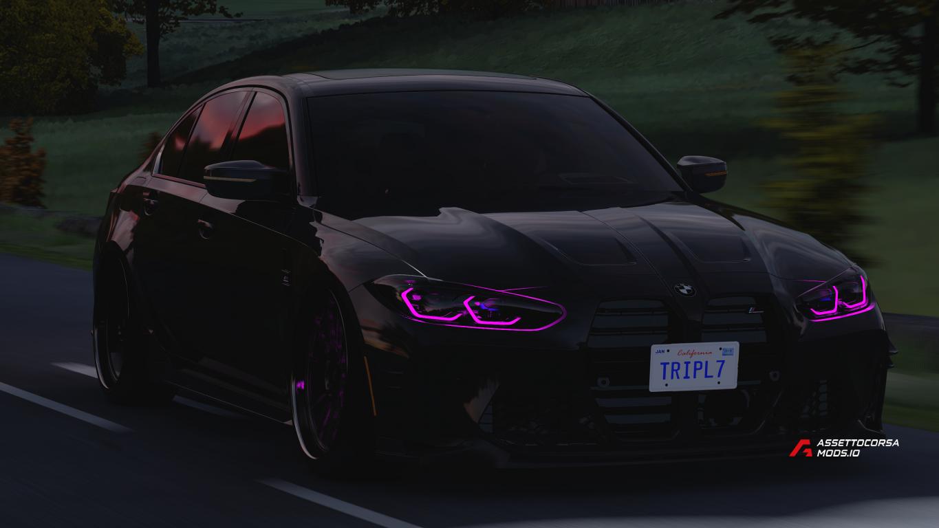 Sayrx BMW M3 G80 2022 | Blacked-out Spec