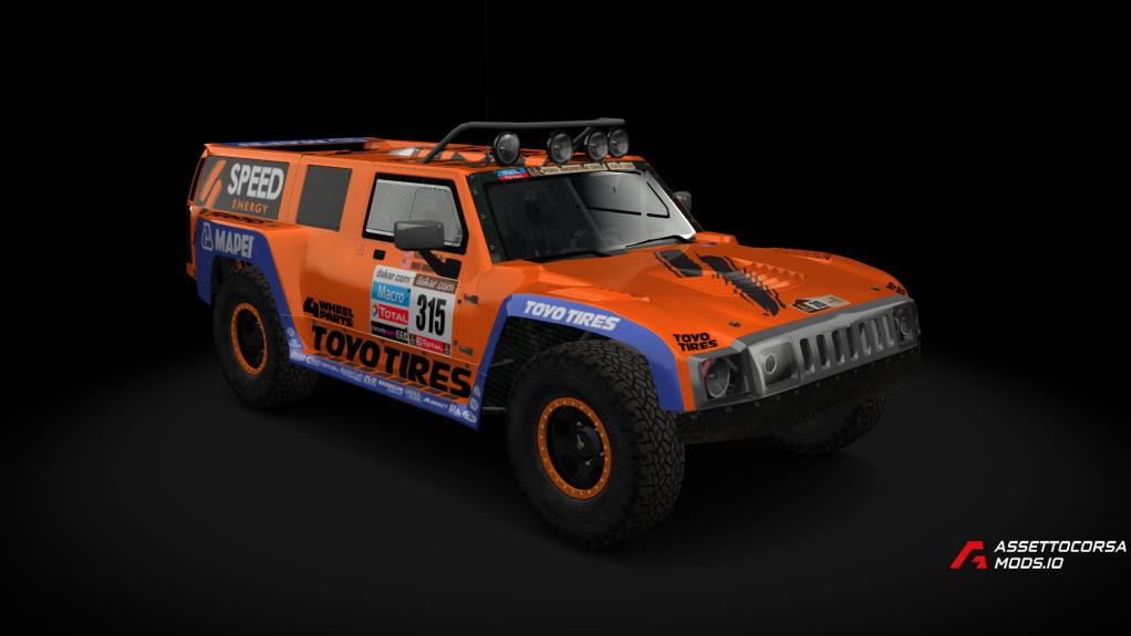 Dakar T1 Hummer H3