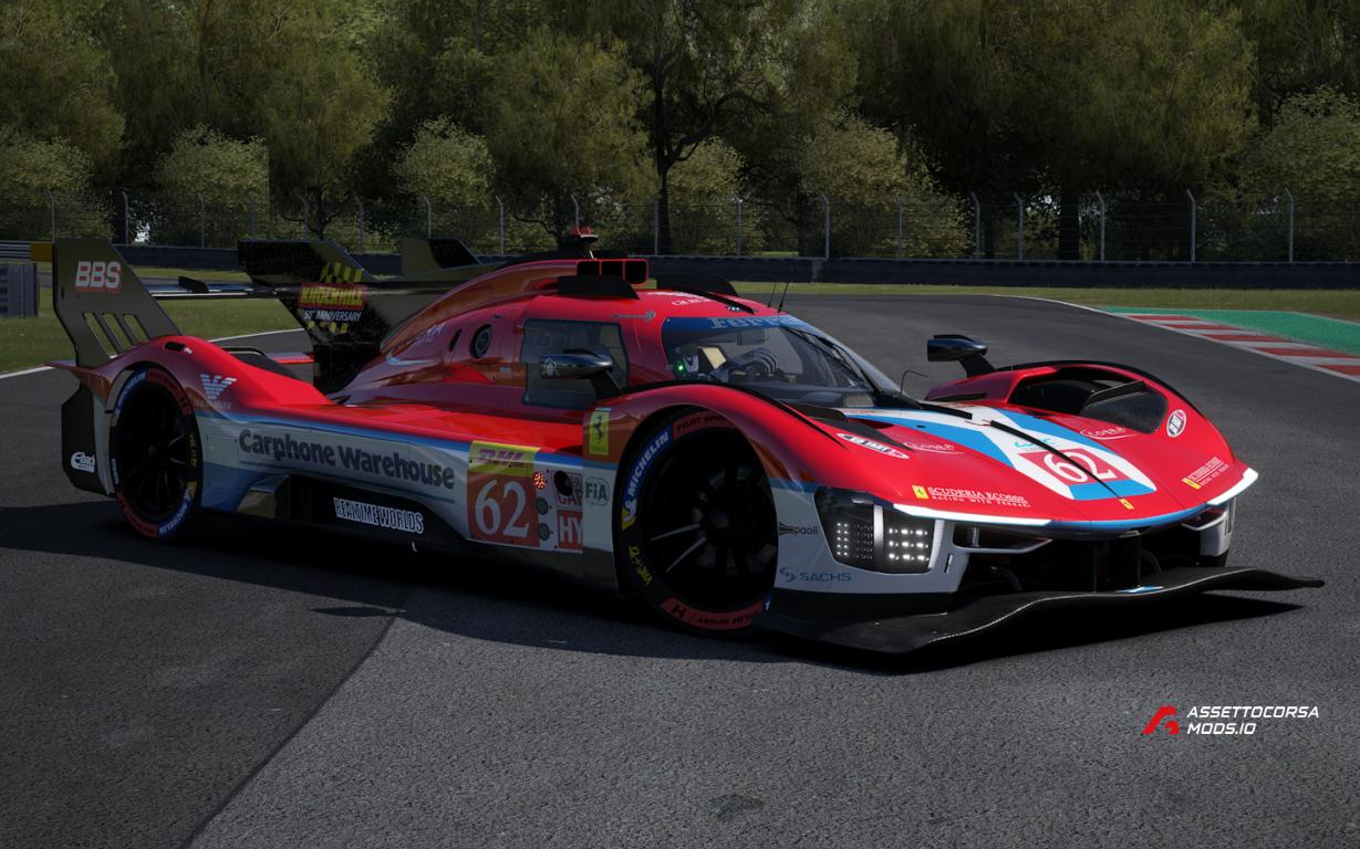 Scuderia Ecosse fictional adaptation for Ferrari 499P by VRC