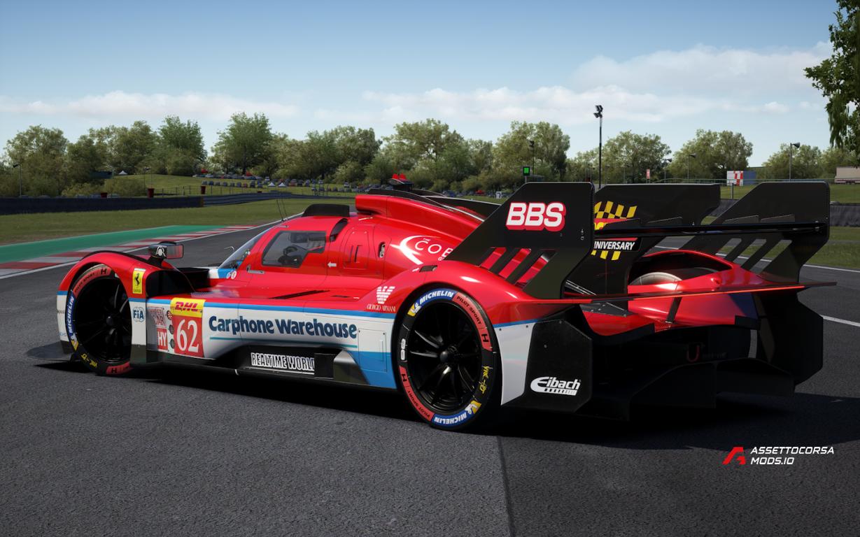 Scuderia Ecosse fictional adaptation for Ferrari 499P by VRC