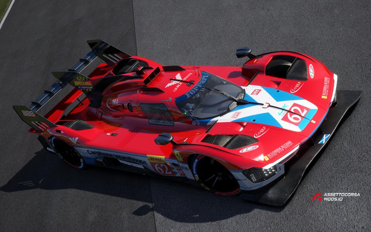 Scuderia Ecosse fictional adaptation for Ferrari 499P by VRC