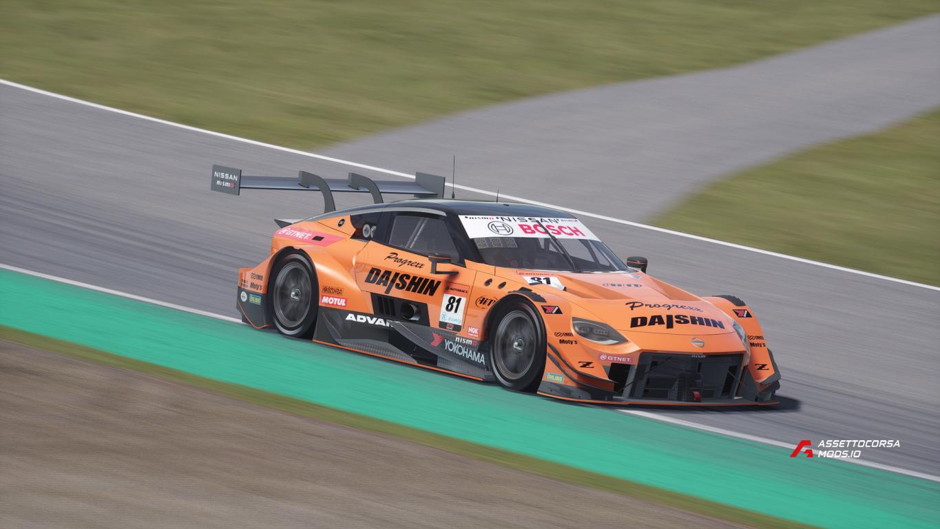 Super GT - Team DAISHIN with GTNET- GT500 - Fictional Concept Livery Design